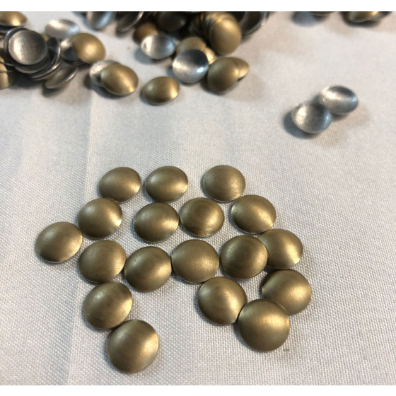 round Headstud with Loose Rhinestones Fashion DIY Hot Stamping Accessories Imported Hot Drawing Hot Drilling Hot Stamping Black